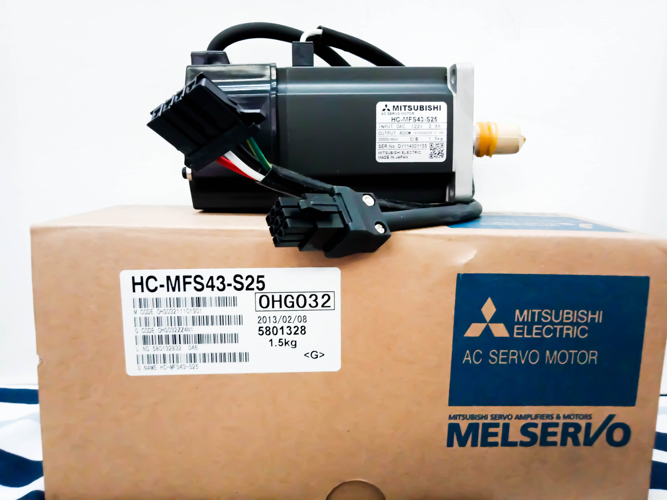 AC Servo Motor HC-MFS43-S5 - Image 4